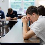 Evergreen Christian School Photo #10 - Each day begins with prayer and the reading of scripture. The Bible is integrated into all subjects at ECS.