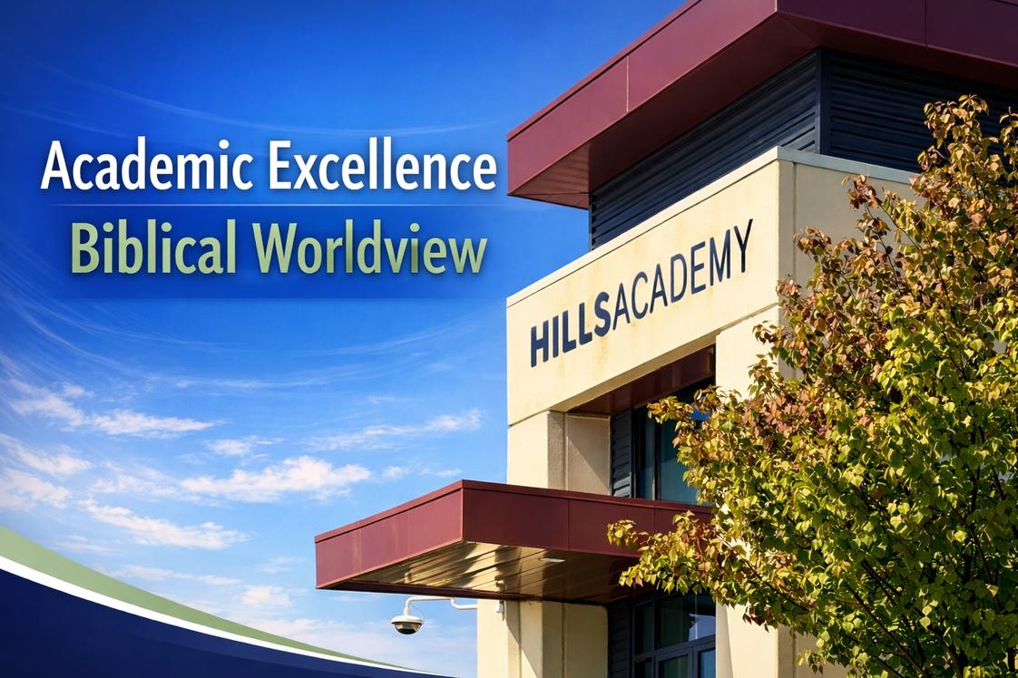Hills Academy Photo #1 - Hills Academy offers "Academic Excellence, and a Biblical Worldview".