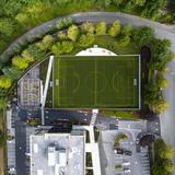 BASIS Independent Bothell Photo #13 - Field space, outdoor basketball courts, and playground intentionally designed to support a dynamic and well-rounded student experience.