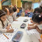 Village Preschool Academy Photo #9 - Dual Language Immersion Spanish/English is offered for our eldest children. Every morning children have a primary teacher who will speak only Spanish and instructor specific lesson in Spanish.
