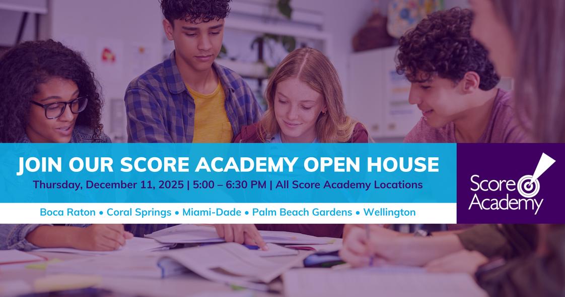 Score Academy Miami Photo #0 - Make sure you register at: https://bit.ly/Join-Our-Open-House