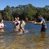 Harvest Community School Photo #9 - 2022 - Baptism at High School Spiritual Retreat
