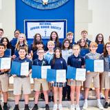 Nativity Catholic School Photo #4 - National Junior Honor Society inductions
