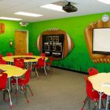 Christ Fellowship Academy Photo #7 - All of our K5-5th Grade classrooms are creatively decorated and contain a SMART board and plasma screen.