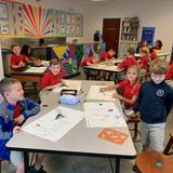Queen of Peace Catholic Academy Photo #5 - Check out our beautiful art room. Art is taught from Kindergaten to 8th Grade! #qpcarocks #qpcastrong #catholicschoolstrong
