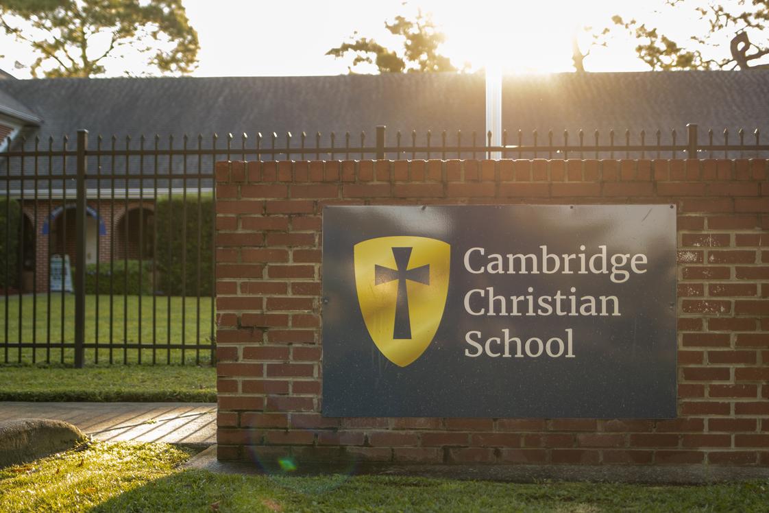 Cambridge Christian School Photo #1 - Our campus services students in preschool through 12th grade. Established in 1964, we are the highest rated Christian, college preparatory school in Tampa Bay and a 2020 National Blue Ribbon recipient. Come visit us today!