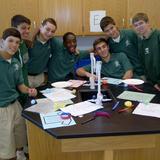 Tampa Catholic High School Photo #5 - TC students work together in Biology lab.