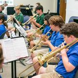 Unity School Photo #4 - Extensive Band program 4-8th grades. Concert band, Jazz Band, Rock Band, private and public performances.