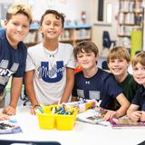 Unity School Photo #7 - Expansive library contains over 17,000 books, categorized by genre. Our students have library and research time. Exciting book fair in October as well as volunteering opportunities for both families and students.