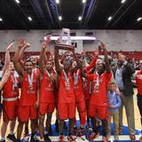 Westminster Academy Photo #5 - In their fourth consecutive State Final appearance, the Lions Men`s Basketball Team clinched their third consecutive State Championship Title in 2019.