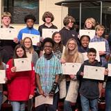 Curtis Baptist School (K3-12) Photo #7 - High School Beta Club Induction February 2021