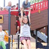 First Presbyterian Day School Photo #5 - FPD elementary students enjoy FPD's brand new playground! Outdoor play is an important part of FPD's educational experience - teaching gross motor skills, teamwork, and cooperation.
