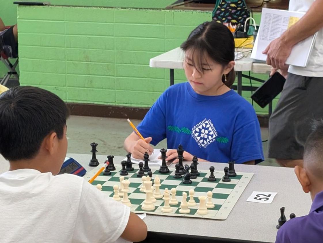 Kaimuki Christian School Photo - Extracurricular clubs include chess, math league, robotics, and more