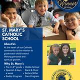 St. Marys School Photo - Our welcoming and accepting community is a cornerstone of our culture that encourages family engagement and partnership. St. Marys School Photo - Our welcoming and accepting community is a cornerstone of our culture that encourages family engagement and partnership.