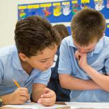 Ascension Catholic School Photo #3 - We provide our students with a challenging curriculum in an environment that fosters each child's unique talentsand gifts. With an average student to teacher ratio of 18 to1, our faculty have the opportunity to work with ourstudents individually to help them achieve their academicgoals.