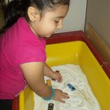 Westbrook KinderCare Photo #6 - Jaylah is enjoying sensory exploration.