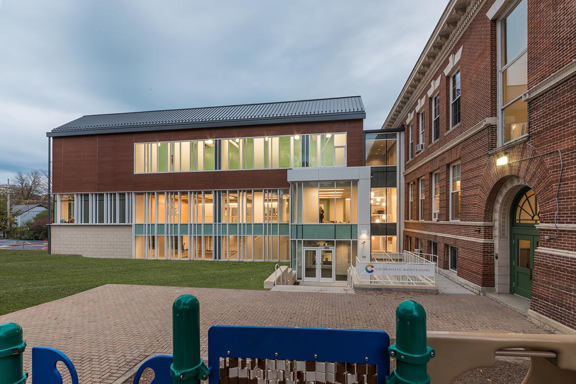 Chiaravalle Montessori Photo #1 - Opening the North Wing in September 2015, Chiaravalle became the first LEED Platinum Montessori school addition in the US and the first LEED Platinum independent school addition in Illinois.