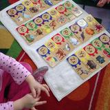 Park View Montessori School - Chicago Photo #5 - A child works on an alphabet matching puzzle to improve phonetic awareness.