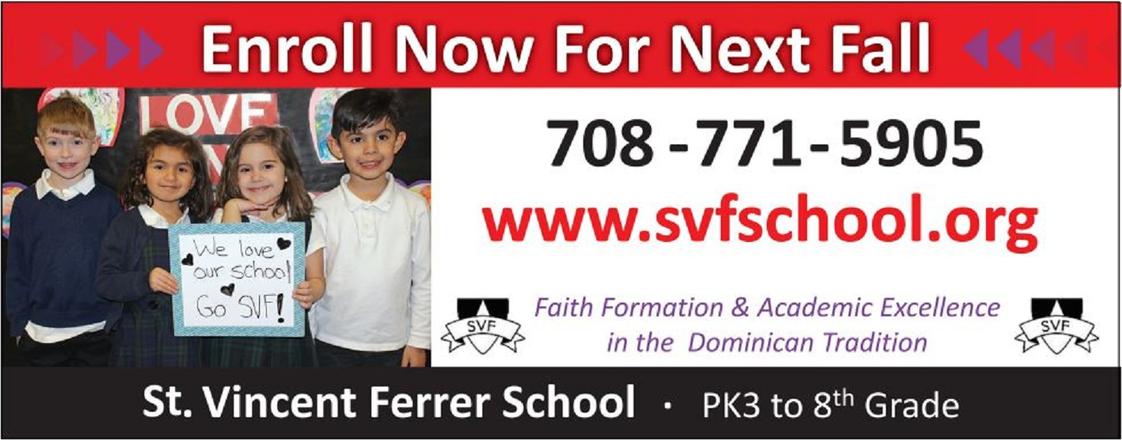 St. Vincent Ferrer Elementary School Photo - SVF wants you to join us!