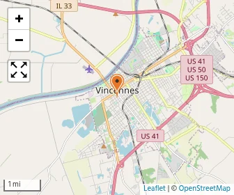 Map of Flaget Elementary School/diocese