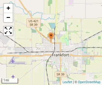 Map of Frankfort Christian Academy