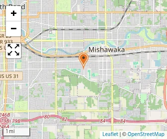 Map of Marian High School