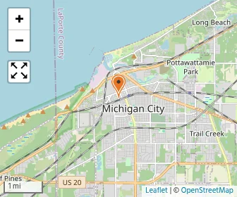 Map of Marquette Catholic High School
