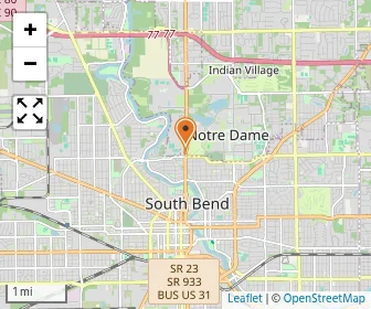 Map of St. Joseph High School