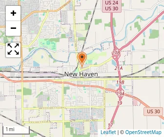 Map of St. John The Baptist School