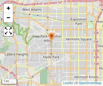 Map of Crenshaw Montessori Academy