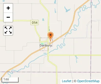 Map of Danbury Catholic School