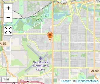 Map of Des Moines Adventist School