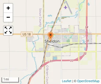 Map of St. Patrick Elementary School