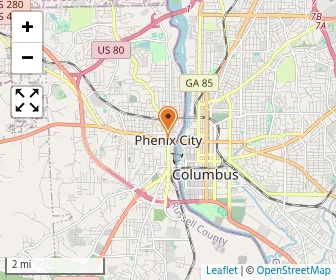 Map of Glenwood School