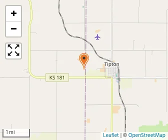 Map of Tipton Catholic High School