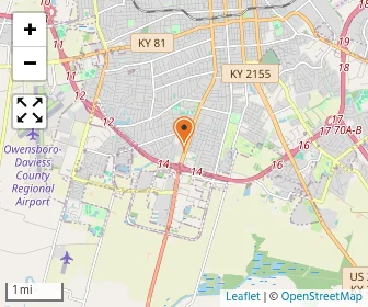 Map of Owensboro Catholic Elementary K-3