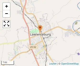 Map of Christian Academy Of Lawrenceburg