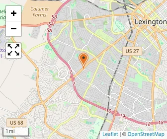 Map of Bluegrass Montessori School