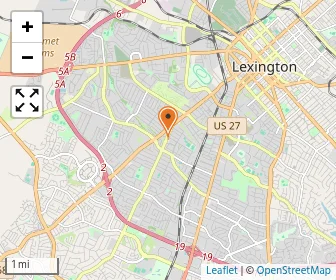 Map of Lafayette Christian Church Cc