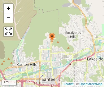 Map of East County Christian Academy