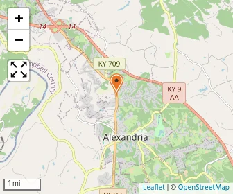 Map of Alexandria Pike KinderCare
