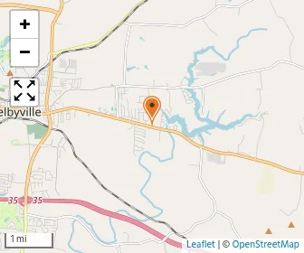 Map of Shelby Christian Presch & Kindergarten