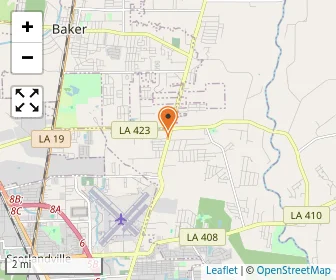 Map of Brownfields Baptist Academy