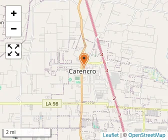 Map of Carencro Catholic School