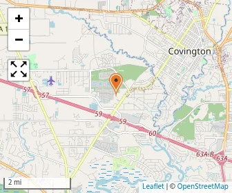 Map of New Directions Alternative School