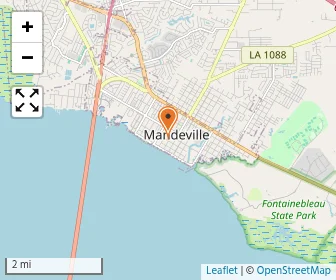 Map of Our Lady of the Lake Roman Catholic School
