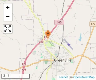 Map of Greenville Academy