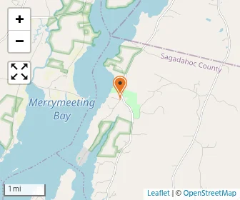 Map of Chop Point School