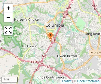 Map of Gan Israel Day School