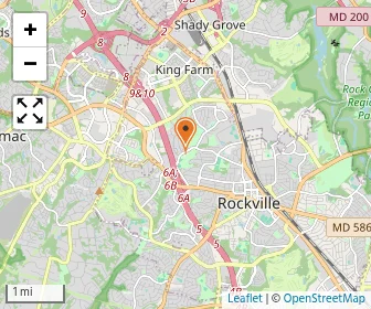 Map of Georgetown Hill Early School Woodley Gardens
